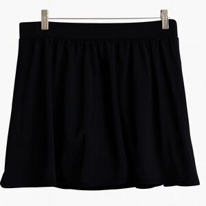 Trimshaper Black Swim Skirt | Size 18W | NWT | MSRP $49 | Built-in Briefs